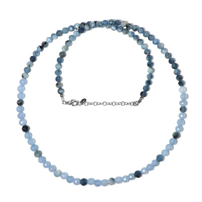 Collana in argento con Acquamarina Moos