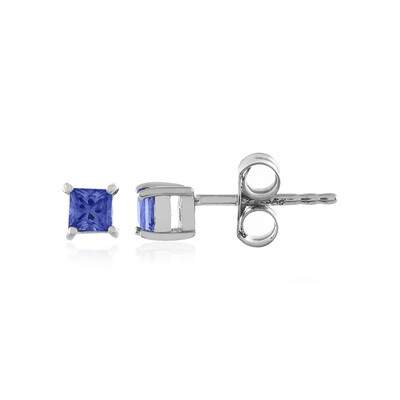 Orecchini in argento con Zaffiro Blu