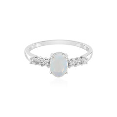 Anello in argento con Opale di Welo