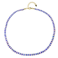Collana in argento con Opale di Welo