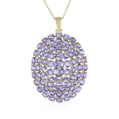 Collana in argento con Tanzanite