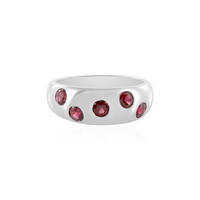 Anello in argento con Spinello Rosso