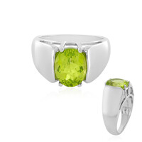 Anello in argento con Peridoto Arizona