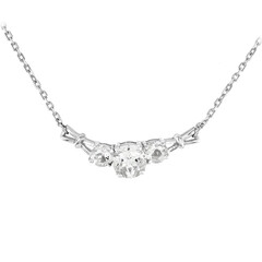 Collana in argento con Petaliti