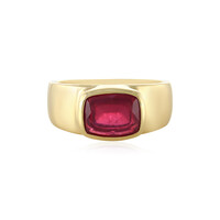 Anello in argento con Rubino del Madagascar