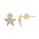 Orecchini in oro con Diamante VVS1 (G) (Annette)