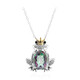 Collana in argento con Quarzo Mistico
