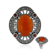 Anello in argento con Corniola (Annette classic)