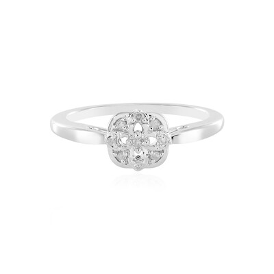 Anello in argento con Diamante I2 (I)