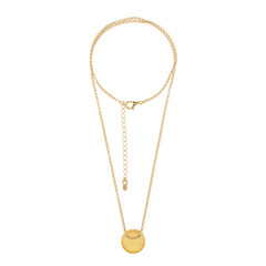 Collana in argento con Ambra Milky Baltica