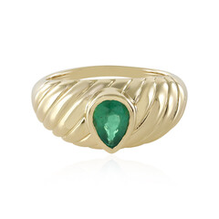 Anello in oro con Smeraldo Zambia AAA (de Melo)