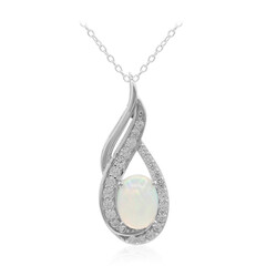 Collana in argento con Opale di Welo