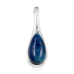 Ciondolo in argento con Malachite Azzurrite