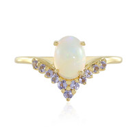 Anello in argento con Opale di Welo