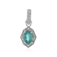 Ciondolo in argento con Grandidierite