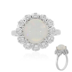 Anello in argento con Opale di Welo