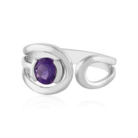 Anello in argento con Ametista Siberiana (de Melo)