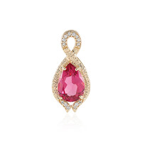 Ciondolo in oro con Rubellite (AMAYANI)