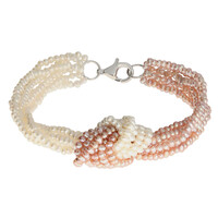Bracciale in argento con Perla di Acqua Dolce