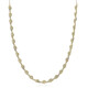 Collana in oro con Diamante SI2 (H) (de Melo)