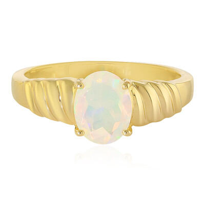 Anello in argento con Opale di Welo