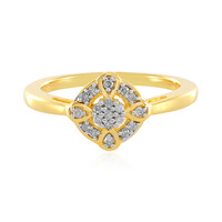 Anello in argento con Diamante I2 (I)