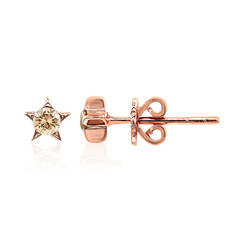 Orecchini in oro con Diamante Rose de France SI1 di Argyle