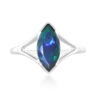 Anello in argento con Opale Mezezo