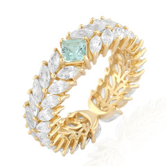 Anello in oro con Acquamarina Santa Maria (de Melo)