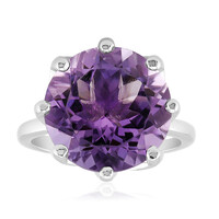Anello in argento con Ametista Boliviana