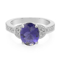 Anello in argento con Iolite Ceylon