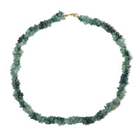 Collana in argento con Grandidierite