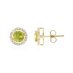 Orecchini in oro con Sfene