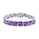 Bracciale in argento con Ametista Zambiana