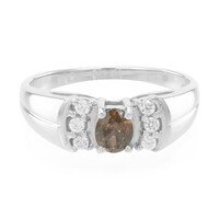 Anello in argento con Zaffiro Cangiante (non riscaldato)