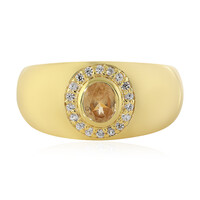 Anello in argento con Granato Imperiale