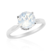 Anello in argento con Quarzo Blue Moon