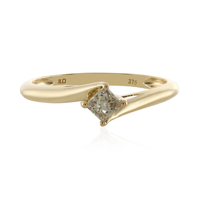 Anello in oro con Diamante Cioccolato I3