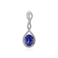 Ciondolo in argento con Tanzanite