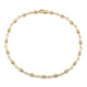 Bracciale in oro con Diamante Cioccolato I2