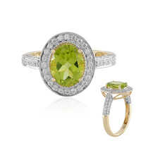 Anello in oro con Peridoto
