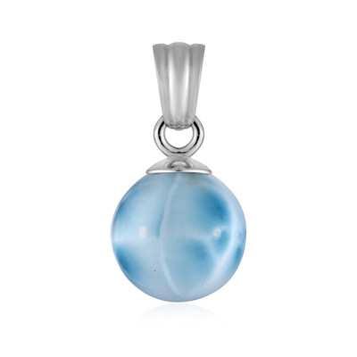 Ciondolo in argento con Larimar