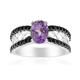 Anello in argento con Ametista