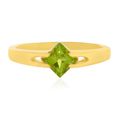 Anello in argento con Peridoto
