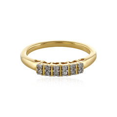 Anello in argento con Diamante I1 (I)