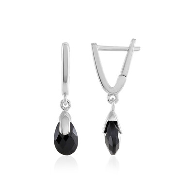 Orecchini in argento con Onice Nero