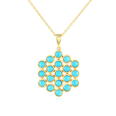 Collana in argento con Turchese Sleeping Beauty