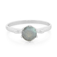 Anello in argento con Spectrolite