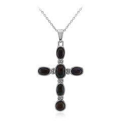 Collana in argento con Opale Mezezo