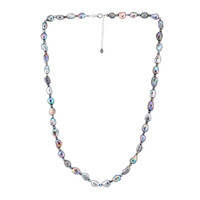 Collana in argento con Perla Mistica d'Acqua Dolce (TPC)